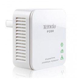  P200 POWERLINE 200M TENDA P200 MINI ADAPTER CON HOME PLUG  - GARANZIA